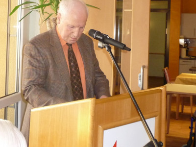 Fördervereinvorsitzender Karl Marchetti